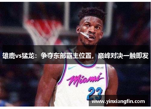 雄鹿vs猛龙：争夺东部霸主位置，巅峰对决一触即发